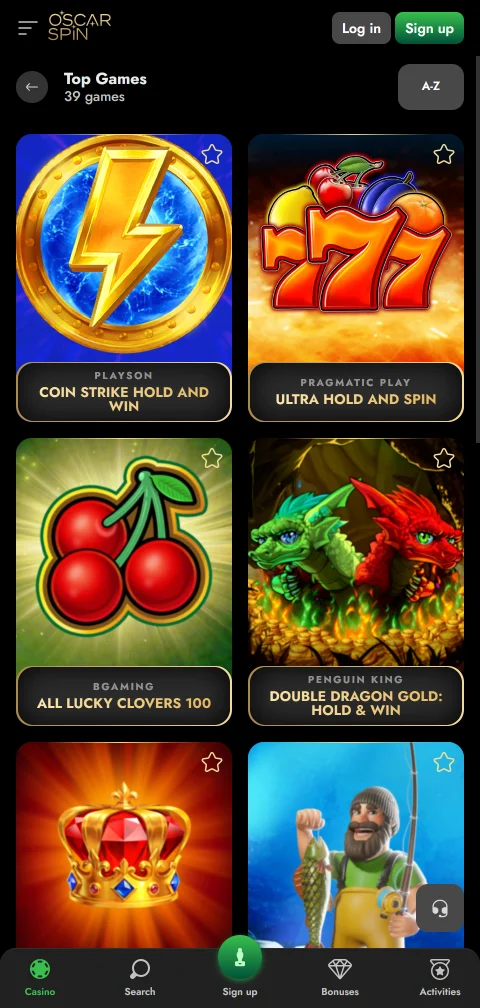 Métodos de depósito y retiro locales en Oscarspin Casino México para jugadores México