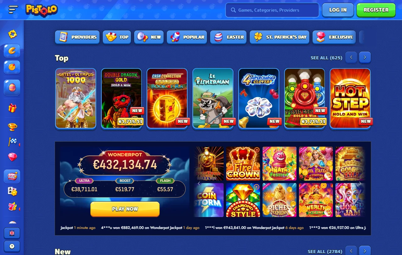 Bonificación inicial y promociones disponibles en Pistolo Casino México para nuevos jugadores