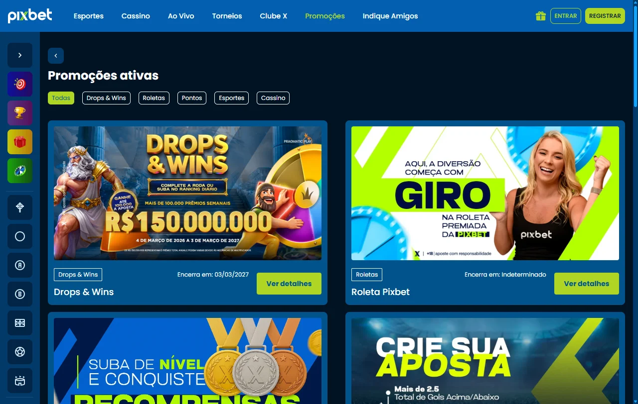 Ofertas de bonificación y promociones disponibles en PixBet Casino México para nuevos jugadores