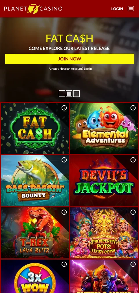 Acceso móvil optimizado a Planet 7 Casino México mediante navegador en dispositivos iOS y Android
