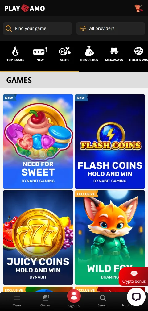 Acceso móvil a PlayAmo Casino México con navegador optimizado para dispositivos Android e iOS