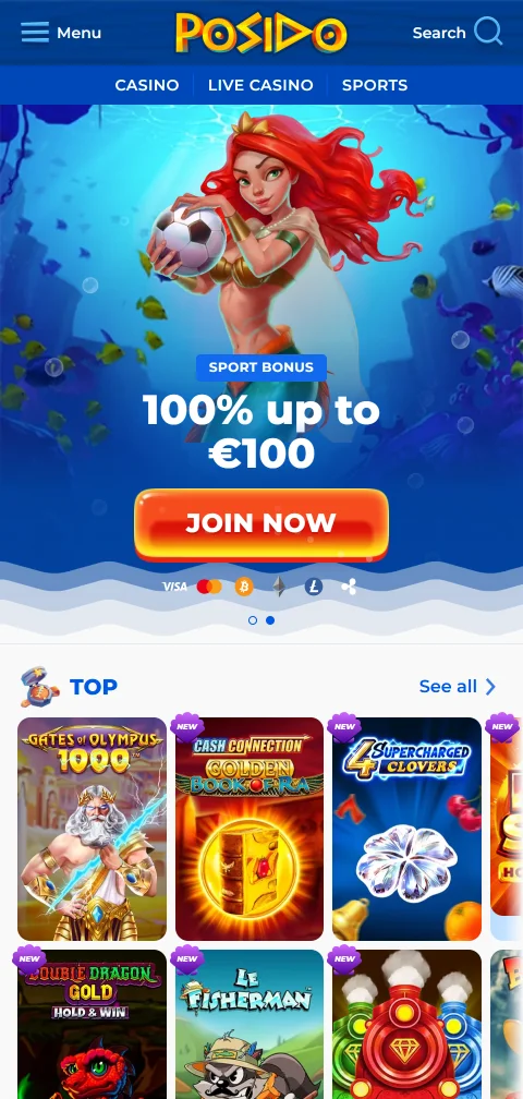 Experiencia de juego móvil en Posido Casino México con navegación optimizada para dispositivos táctiles