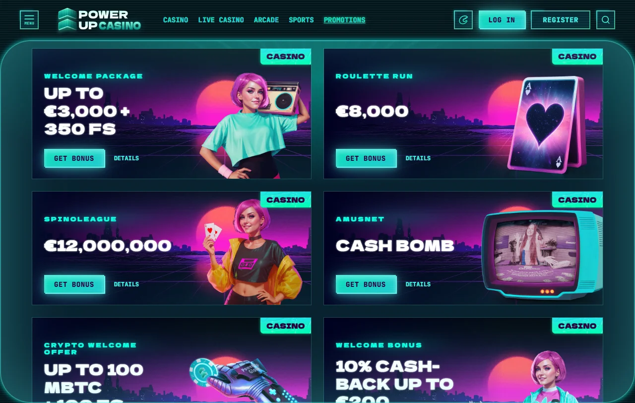 Bono de bienvenida aproximadamente 100% hasta 500 MXN y promociones activas en Powerup Casino México