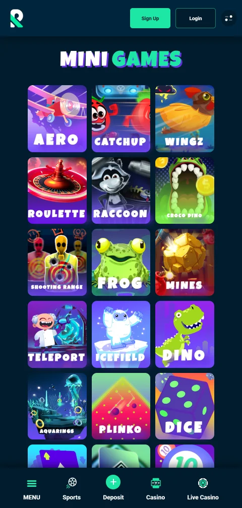 Aplicación móvil Rolletto Casino México — acceso completo a juegos en iOS y Android