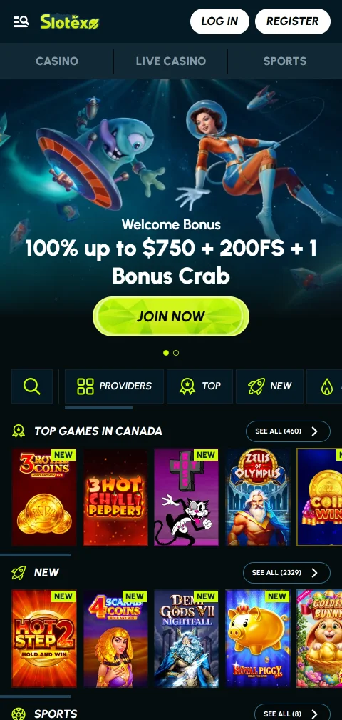 Slotexo Casino México en dispositivos móviles - acceso completo sin aplicación requerida