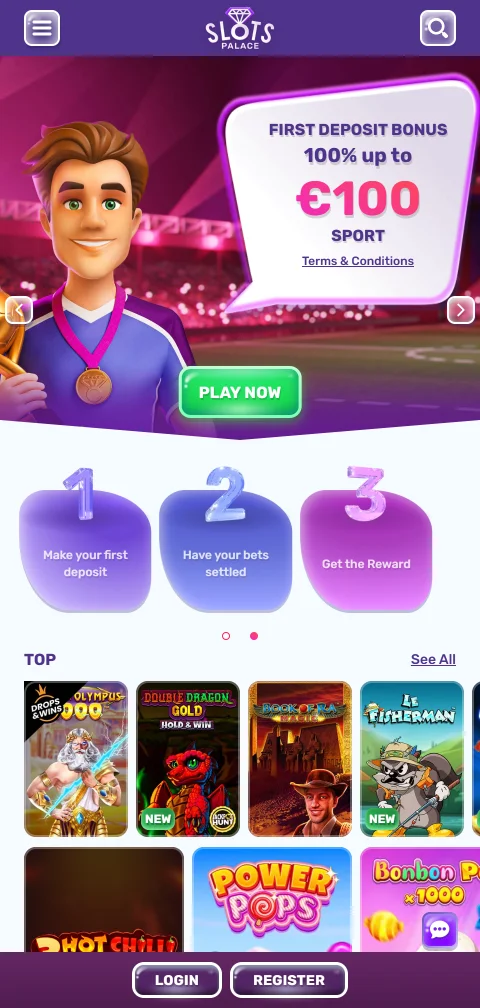 Acceso móvil completo a SlotsPalace Casino México desde smartphone con compatibilidad iOS y Android
