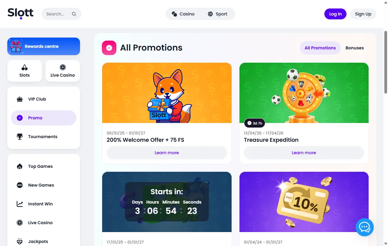Catálogo de más de 3,000 juegos incluyendo slots y proveedores de Pragmatic Play Evolution Gaming