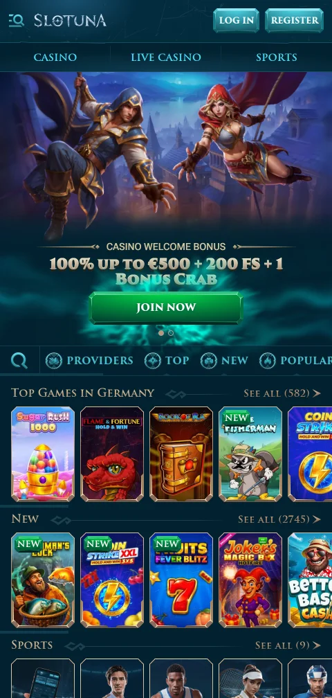 Acceso móvil a Slotuna Casino México desde dispositivos iOS y Android con interfaz optimizada y funcionalidad completa de juego