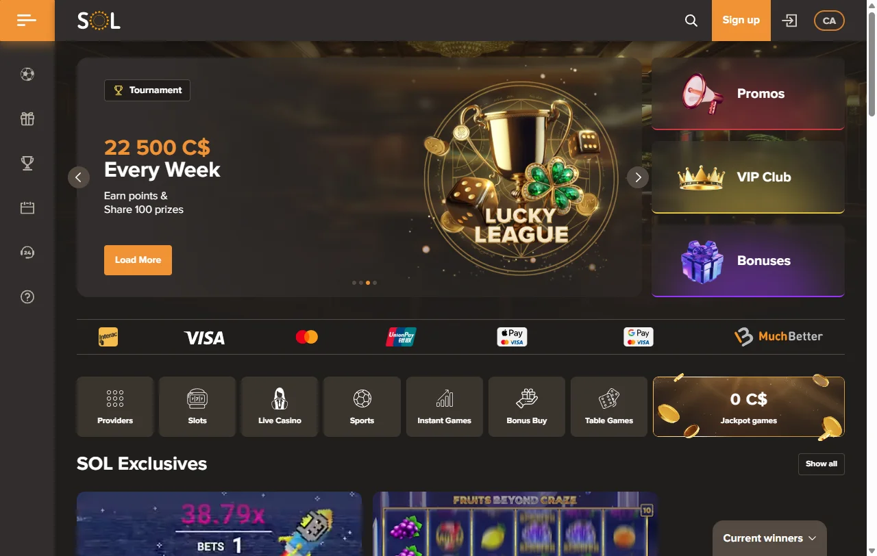 Sol Casino México - análisis completo y revisión de plataforma para jugadores México