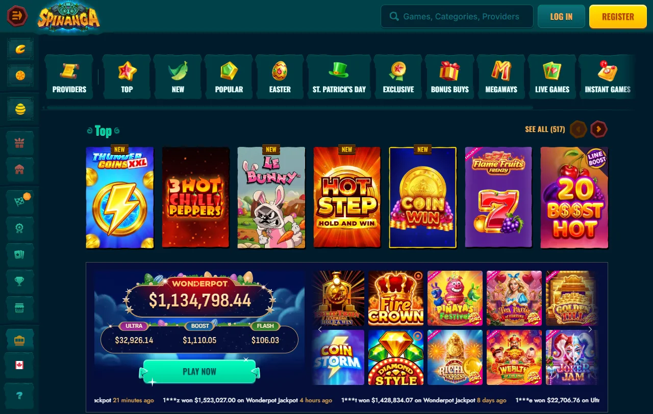 Bonificación de bienvenida y promociones activas en Spinanga Casino México - ofertas para nuevos jugadores