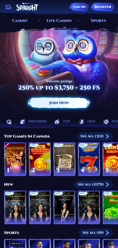 Spinight Casino México optimizado para dispositivos móviles iOS y Android con navegación responsiva completa