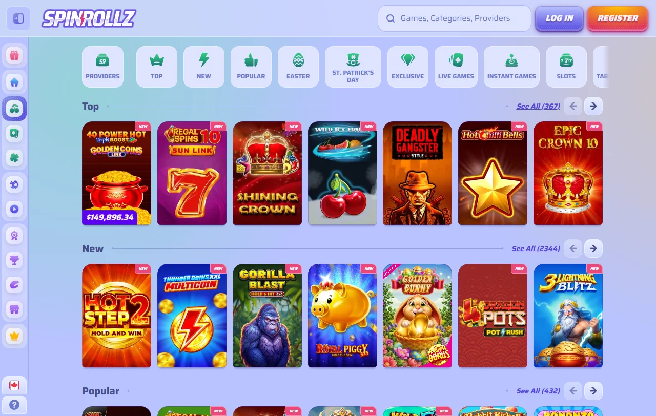 Bonos de bienvenida y promociones exclusivas ofrecidas por SpinRollz Casino México