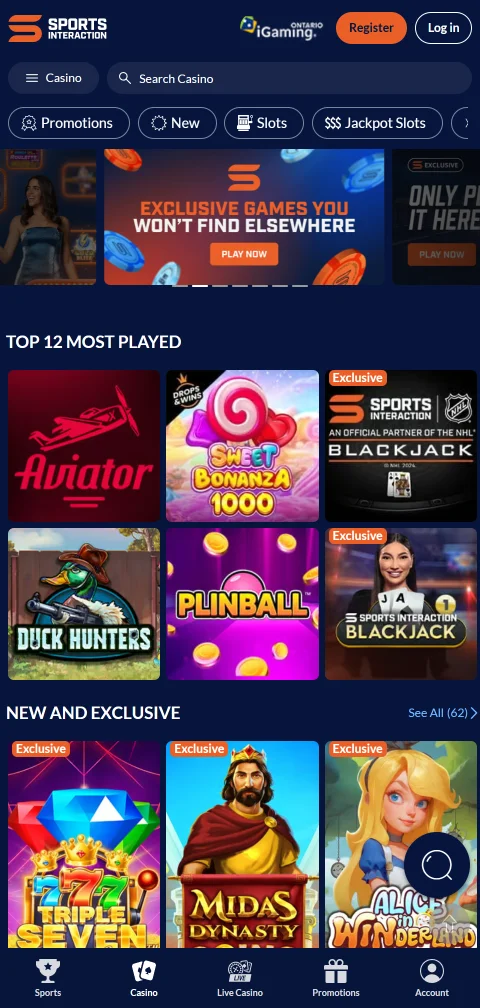 Métodos de depósito y retiro en Sports Interaction Casino México optimizados para dispositivos móviles