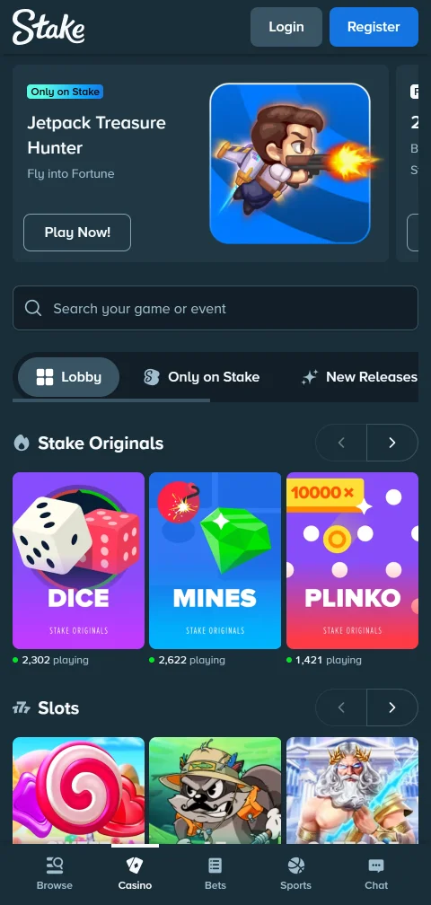 Métodos de depósito y retiro aceptados en Stake Casino México para México