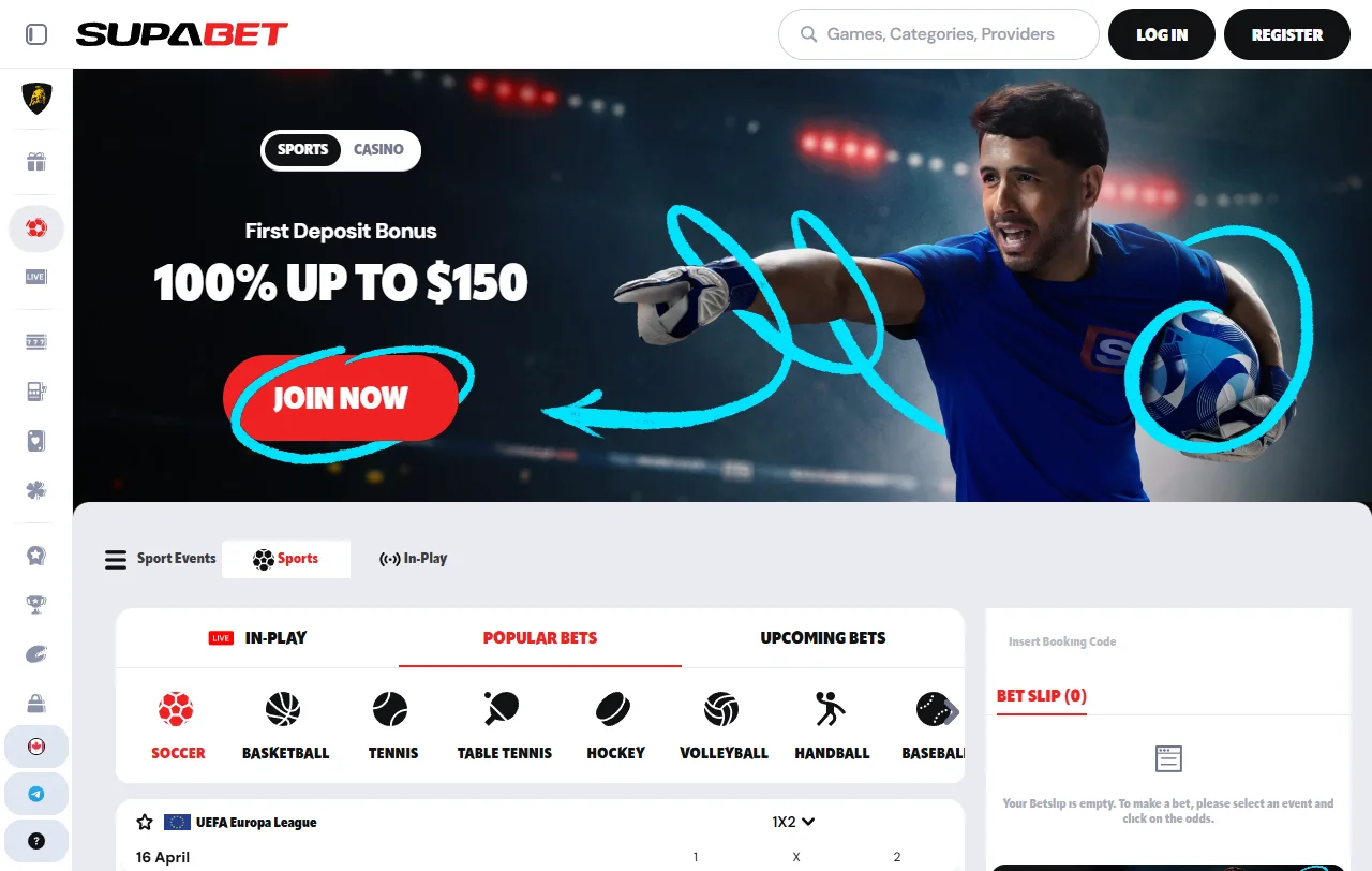 Catálogo de juegos de Supabet Casino México incluyendo máquinas tragamonedas, mesas en vivo y proveedores premium