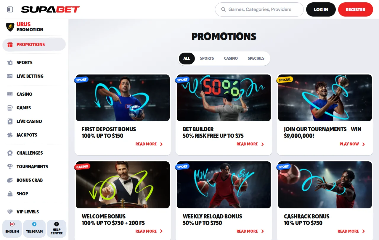 Ofertas de bonificación en Supabet Casino México con bono de bienvenida y promociones recurrentes detalladas