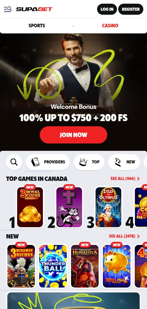 Acceso móvil completo a Supabet Casino México desde smartphone con navegador responsivo optimizado