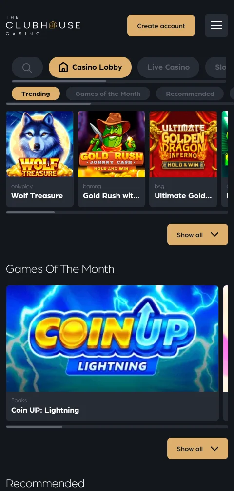 Métodos de pago y opciones de retiro de The Clubhouse Casino México en aplicación móvil incluyendo SPEI y billeteras electrónicas