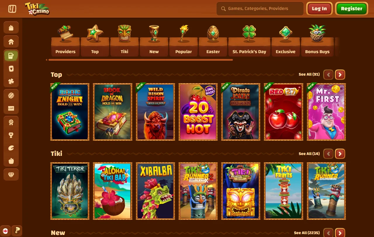 Bonos de bienvenida y promociones recurrentes disponibles en Tiki Casino México