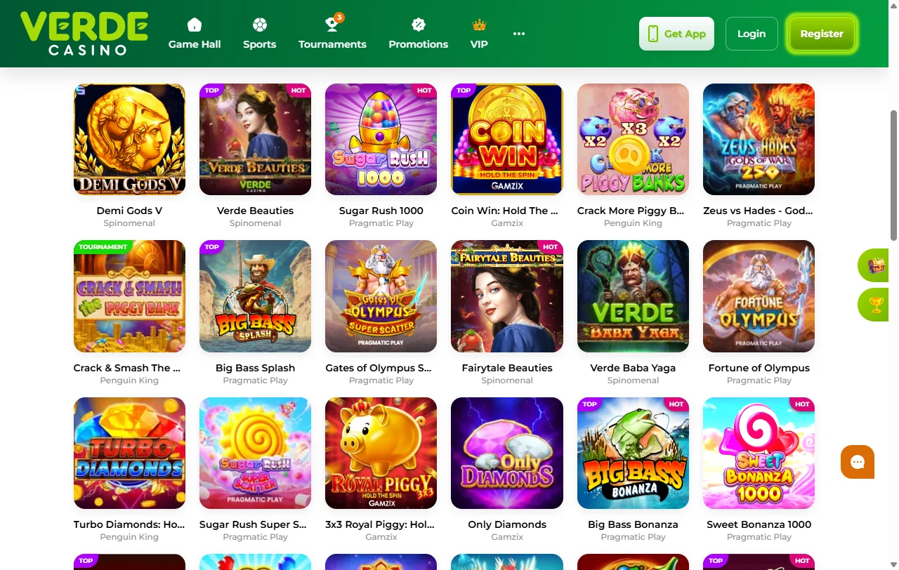 Bonificaciones y promociones de Verde Casino México incluyendo bono de bienvenida y ofertas recurrentes