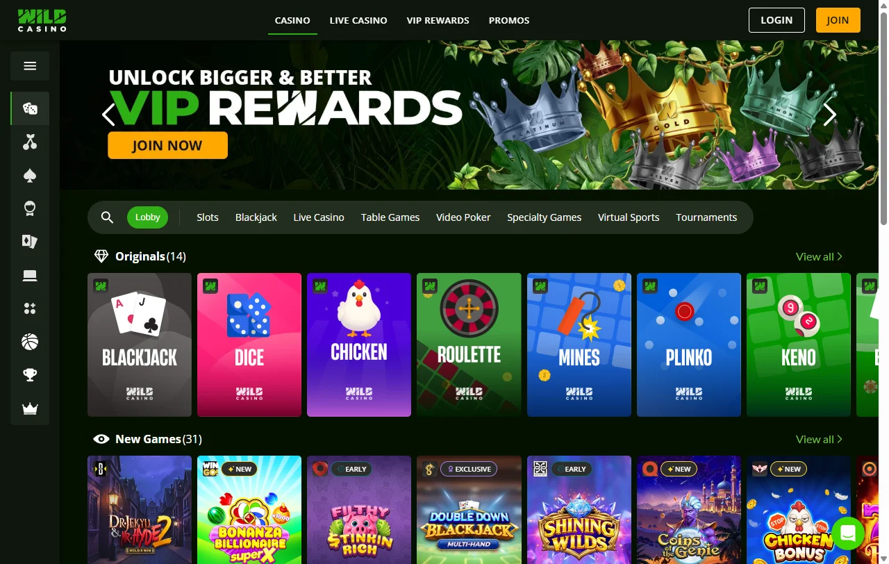 Wild Casino México - análisis completo de plataforma para jugadores mexicanos