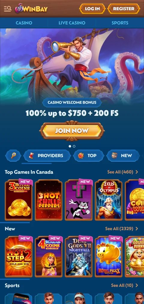 WinBay Casino México accesible desde dispositivos móviles con interfaz optimizada para pantallas pequeñas