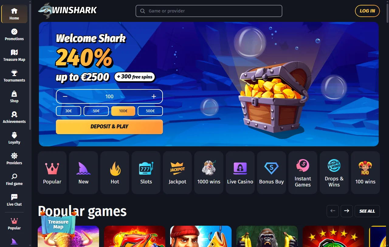 Winshark Casino México - análisis completo de plataforma y revisión editorial para jugadores mexicanos