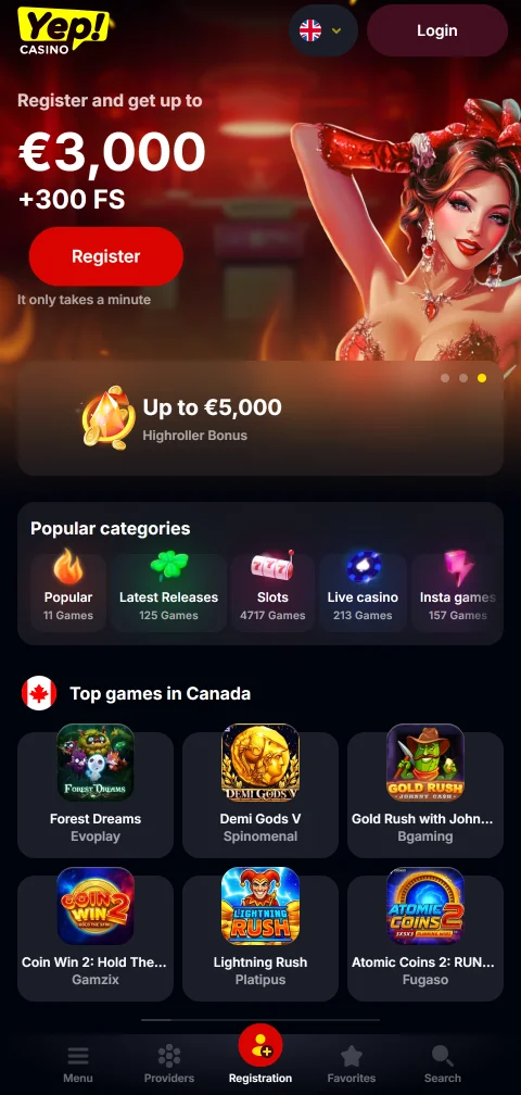 YEP Casino México accesible en dispositivos móviles con versión responsive optimizada